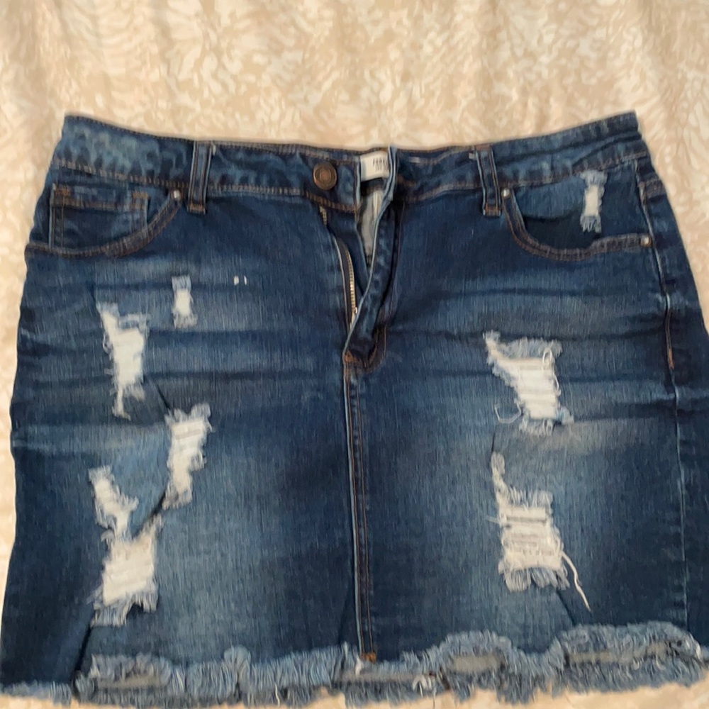 Forever 21 Jean skirt